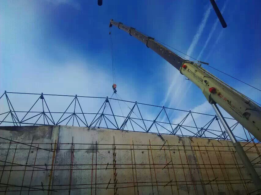 醴陵食堂网架结构工程